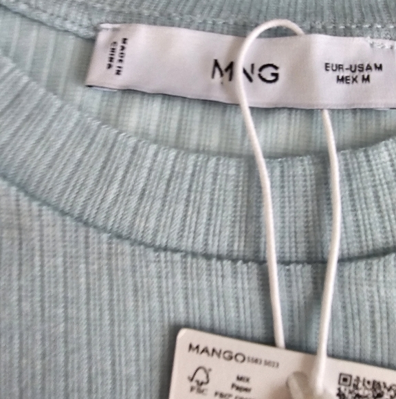 Mango Seam Detail T-shirt - Picture 5 of 8